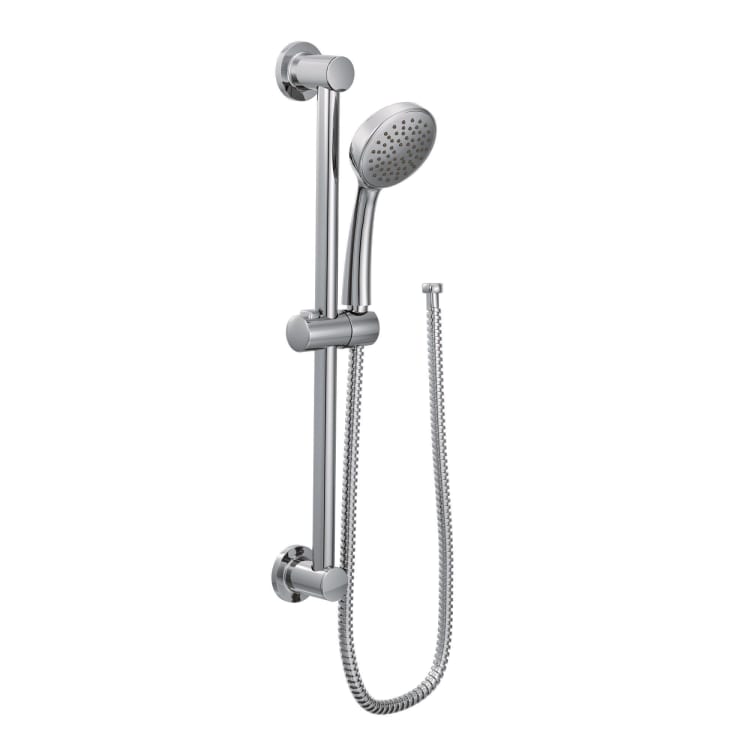 Moen® 3868EP Hand Shower, 4 in Dia 1 Shower Head, 2 gpm, 59 in L Hose, Polished Chrome, Domestic