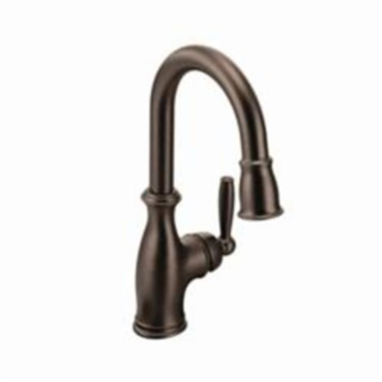 Moen® 5985ORB Brantford™ Bar Faucet, 1.5 gpm, Oil Rubbed Bronze, 1 Handle, Domestic