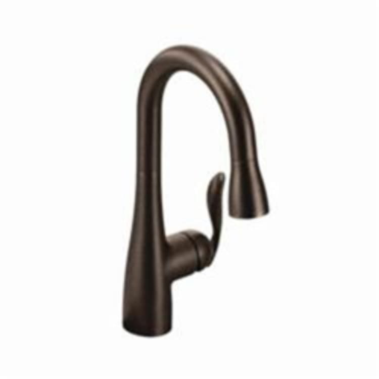 Moen® 5995ORB Arbor® Bar Faucet, 1.5 gpm, Oil Rubbed Bronze, 1 Handle, Domestic