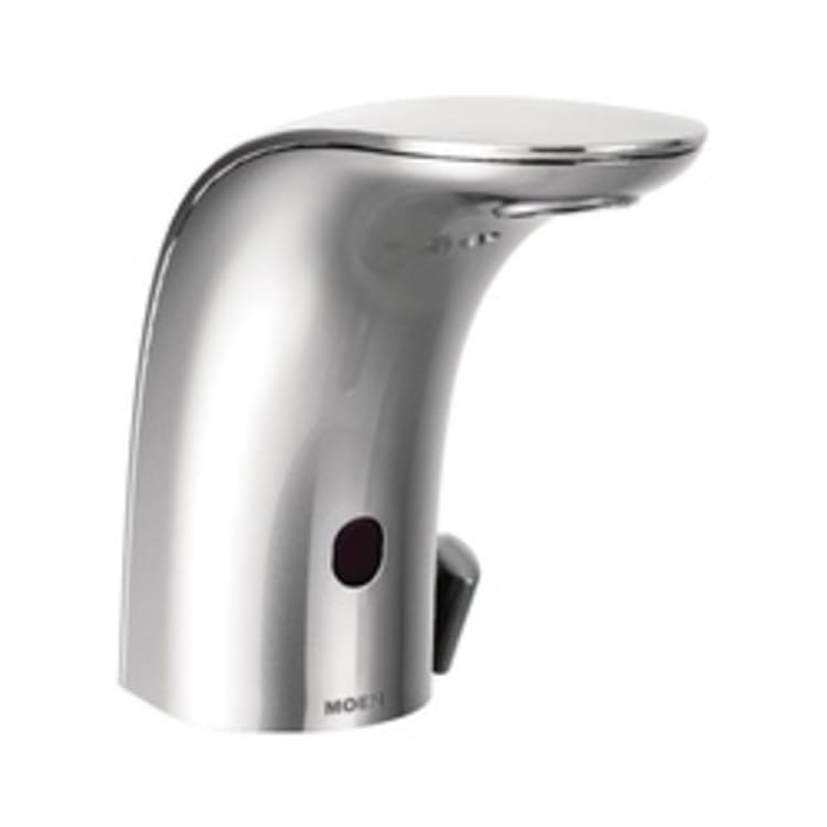 Moen® 8554 M-POWER™ Lavatory Faucet, 0.5 gpm, Chrome Plated, Battery, Domestic