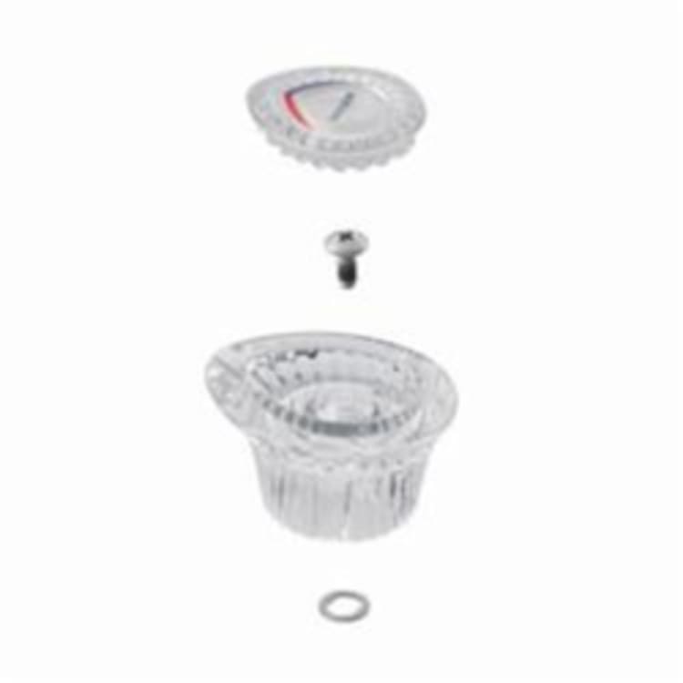 Moen® 96797 Knob Handle Kit, Chateau®, For Use With Chateau® 2739 1-Handle Tub/Shower, Plastic, Polished Chrome, Domestic