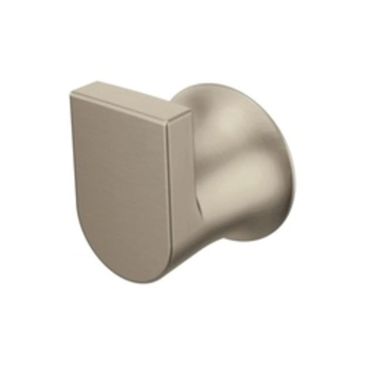 Moen® BH3803BN Model BH3803 Robe Hook, Genta™, 1-3/8 in L x 1-9/16 in W x 2 in H, 1 Hook, Import