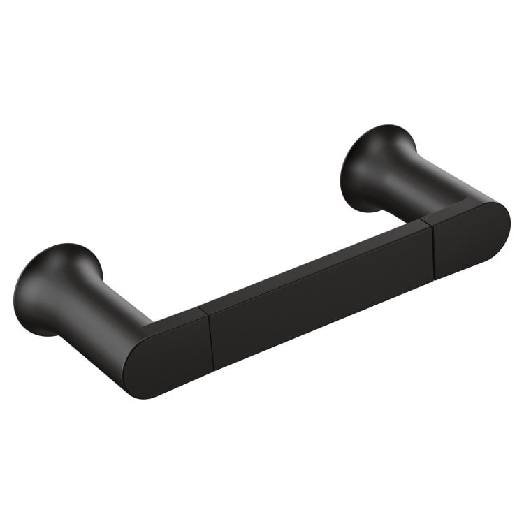 Moen® BH3886BL Hand Towel Bar, Genta™, 6-7/8 in L Bar, 3-1/4 in OAD x 1-3/4 in OAH, Zinc, Matte Black, Import