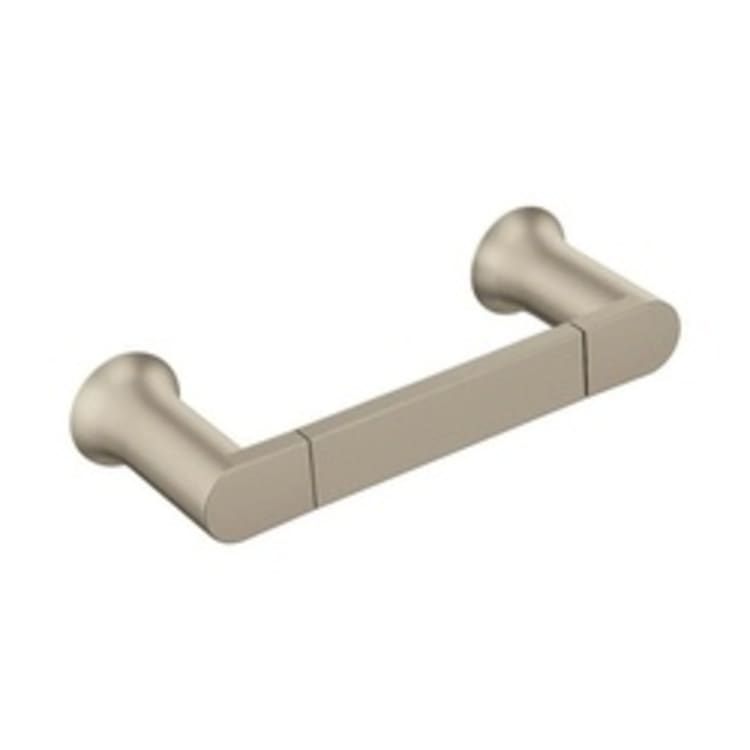 Moen® BH3886BN Hand Towel Bar, Genta™, 6-7/8 in L Bar, 3-1/4 in OAD x 1-3/4 in OAH, Zinc, Brushed Nickel, Import