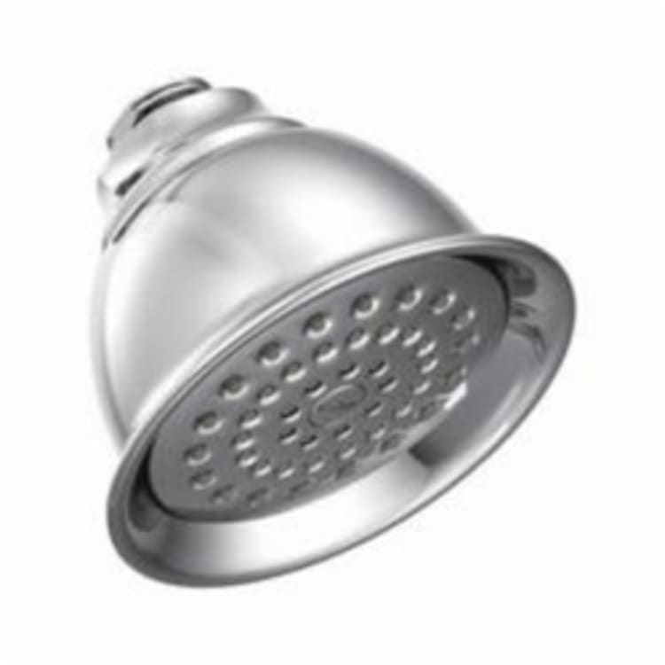 Moen® CL6302 Shower Head, 2.5 gpm, 1 Spray, 4-3/8 in Head, Import