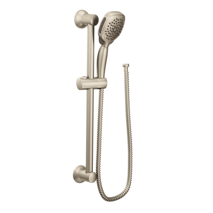 Moen® S3870EPBN Hand Shower, Twist™, 3-3/4 in Dia 4 Shower Head, 2 gpm, 69 in L Hose, Brushed Nickel, Domestic