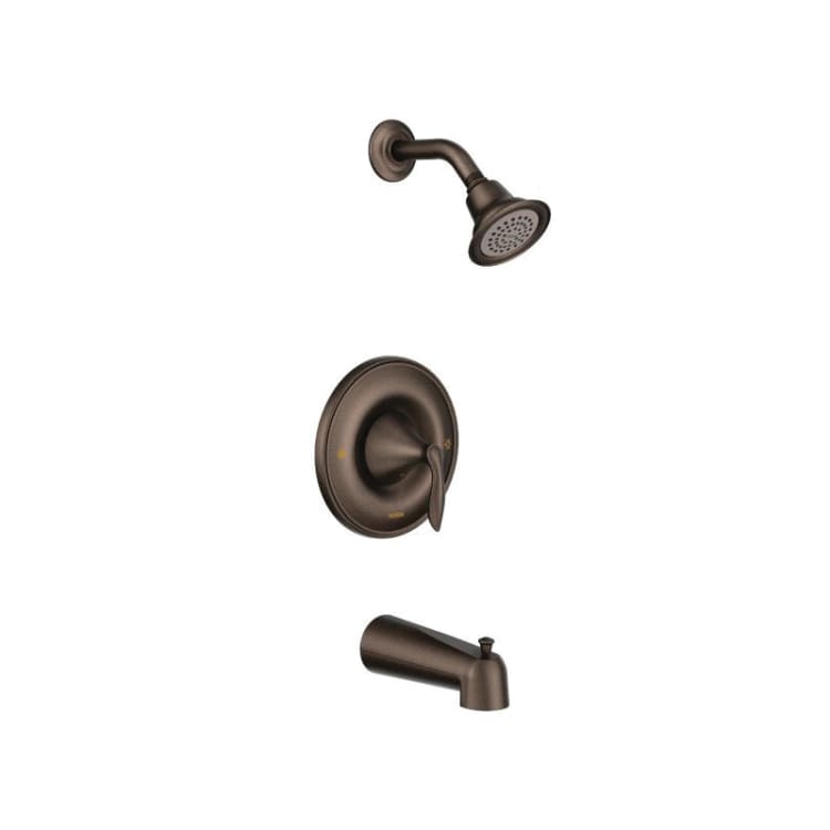 Moen® T2133EPORB Tub and Shower Trim, 1.75 gpm Shower, Oil Rubbed Bronze