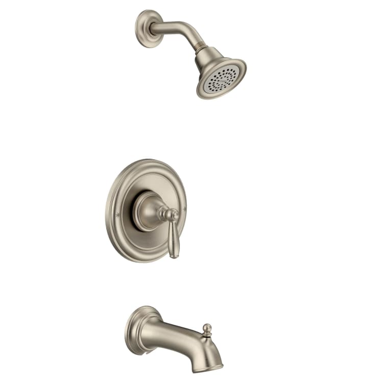 Moen® T2153EPBN Brantford™ Posi-Temp® Tub and Shower Trim, 1.75 gpm Shower, Brushed Nickel