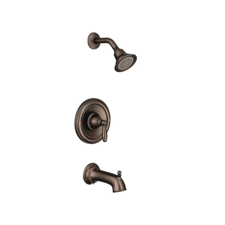 Moen® T2153ORB Tub and Shower Trim, 2.5 gpm Shower, Oil Rubbed Bronze