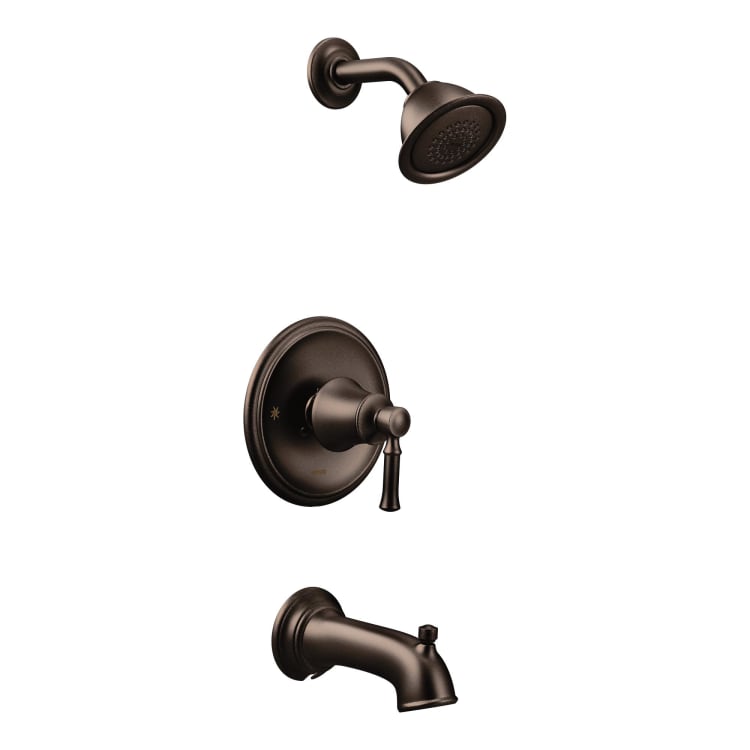Moen® T2183ORB Tub and Shower Trim, 2.5 gpm Shower, Oil Rubbed Bronze