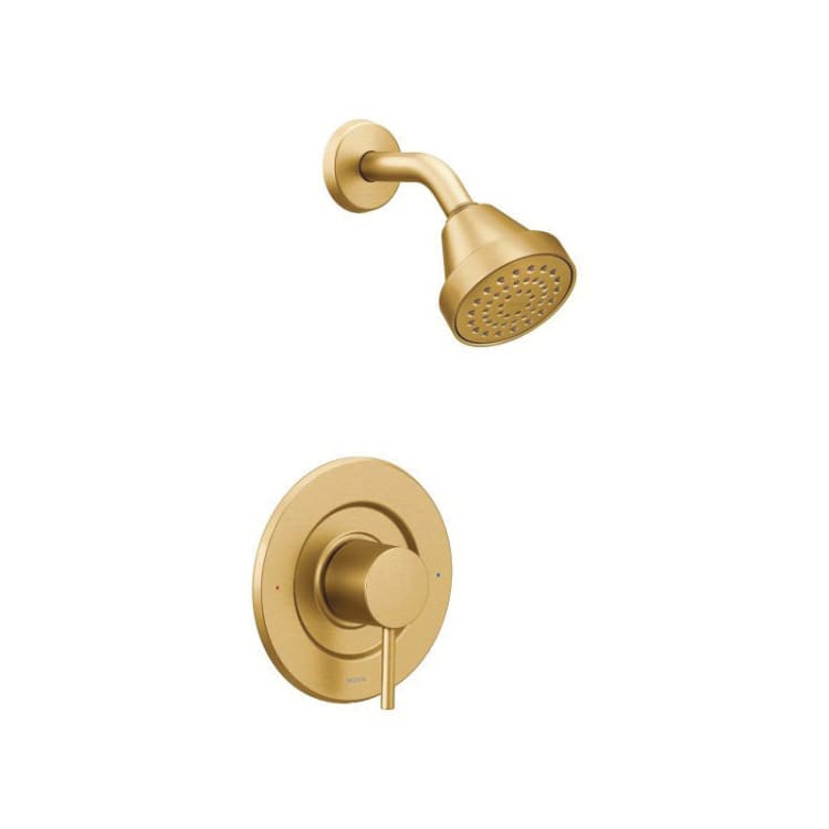 Moen® T2192EPBG Shower Trim Only, 1.75 gpm Valve, Brushed Gold