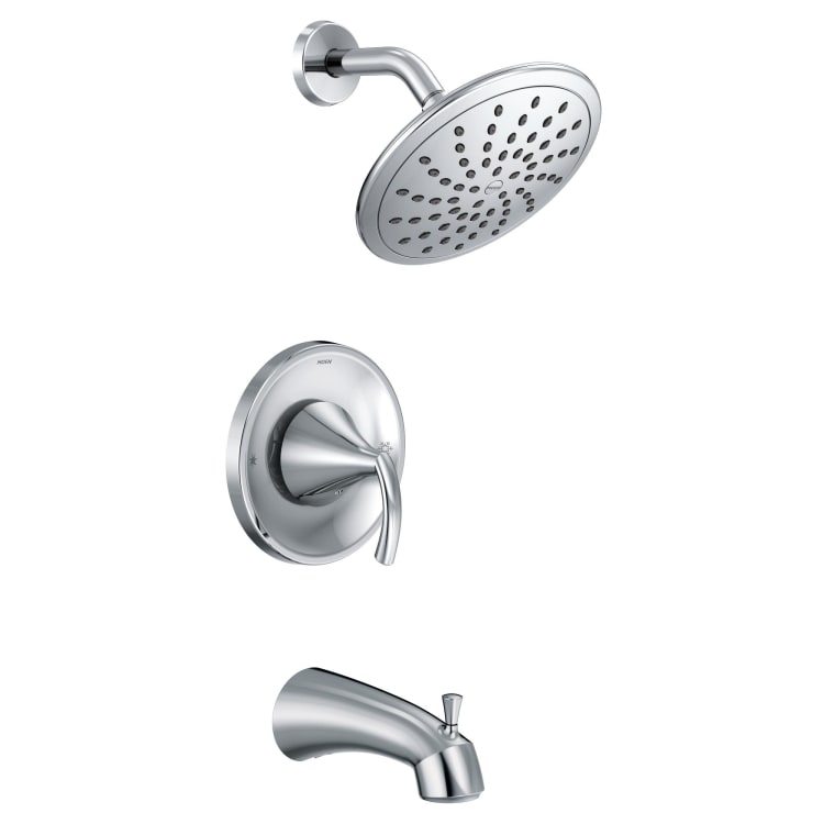 Moen® T2843EP Tub and Shower Trim, 1.75 gpm Shower, Polished Chrome