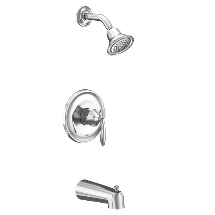 Moen® UT2133EP Tub/Shower Trim, 1.75 gpm Shower, Polished Chrome