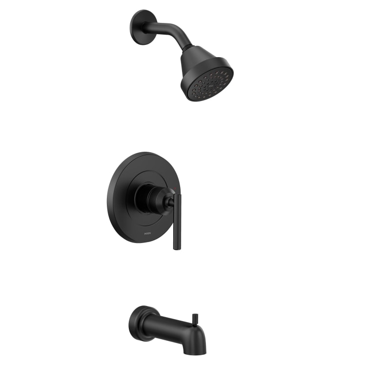 Moen® UT2903EPBL Tub/Shower Trim, 1.75 gpm Shower, Matte Black