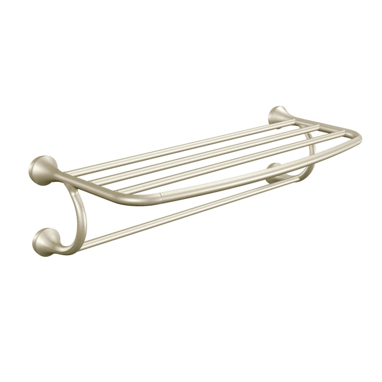 Moen® YB2894BN Eva® Towel Shelf, 26.03 in L x 10.62 in W x 6.99 in H, Import