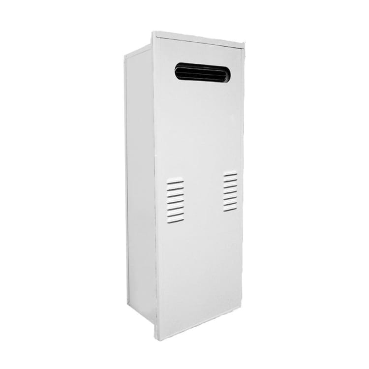 Noritz® RB-510 Standard Recess Box, For Use With: NRC661-OD, NR501-OD, NR662-OD, NRC711-OD Tankless Water Heater, Steel