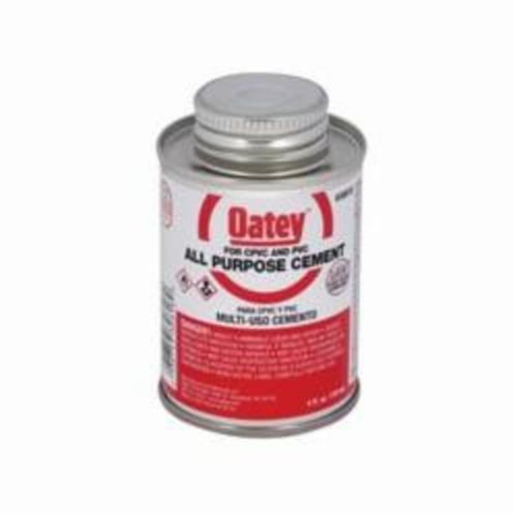 Oatey® 30818 All Purpose Medium Cement, 4 oz Can, Liquid, Milky Clear, 0.94