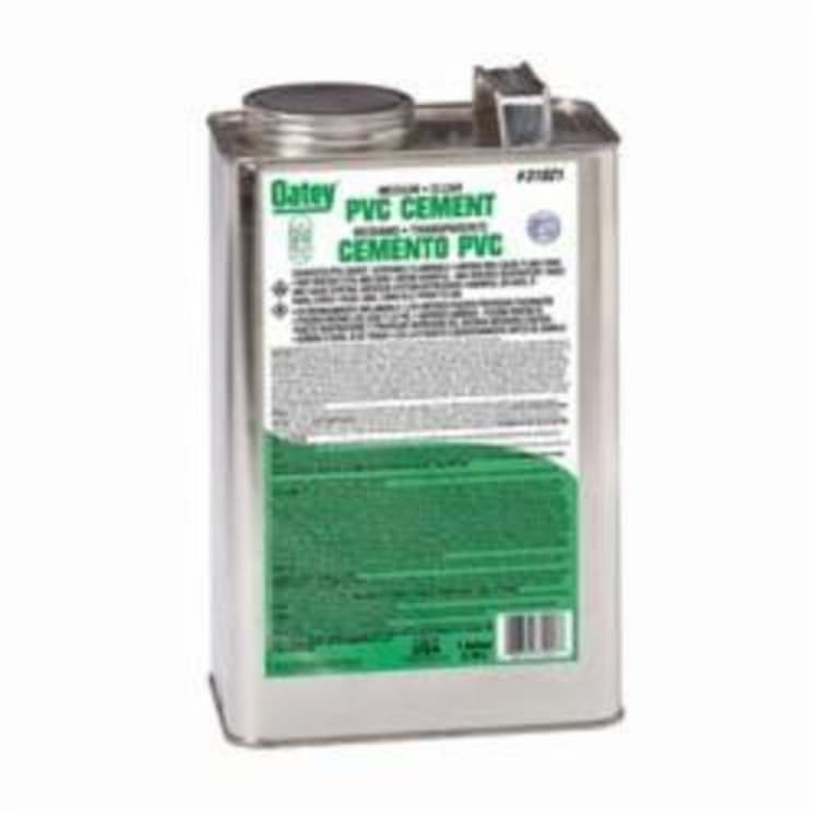 Oatey® 31021 Medium Body PVC Cement, 1 gal Container, Clear