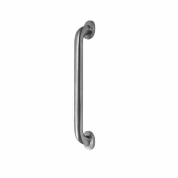 Dearborn® Brass DB8724 Grab Bar With Concealed Flange, 24 in L, 304 Stainless Steel, Satin