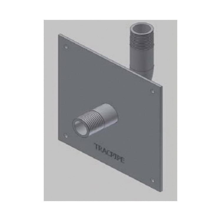 TracPipe® Counterstrike® FGP-ASP90S-750 90 deg Appliance Stub-Out, 3/4 in, TracPipe® PS-II/CounterStrike®, 1-1/2 in L, Iron, Domestic