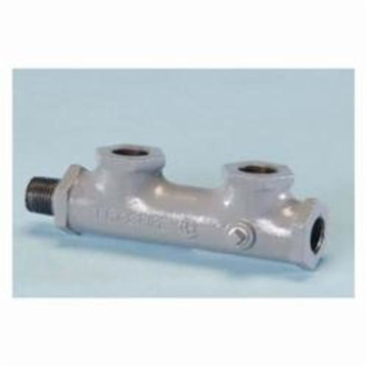 TracPipe® Counterstrike® FGP-MI-ST-750 Large Coated Manifold, 3/4 in FNPT/MNPT Inlets x (2) 1/2 in Outlets, Cast Iron, Domestic