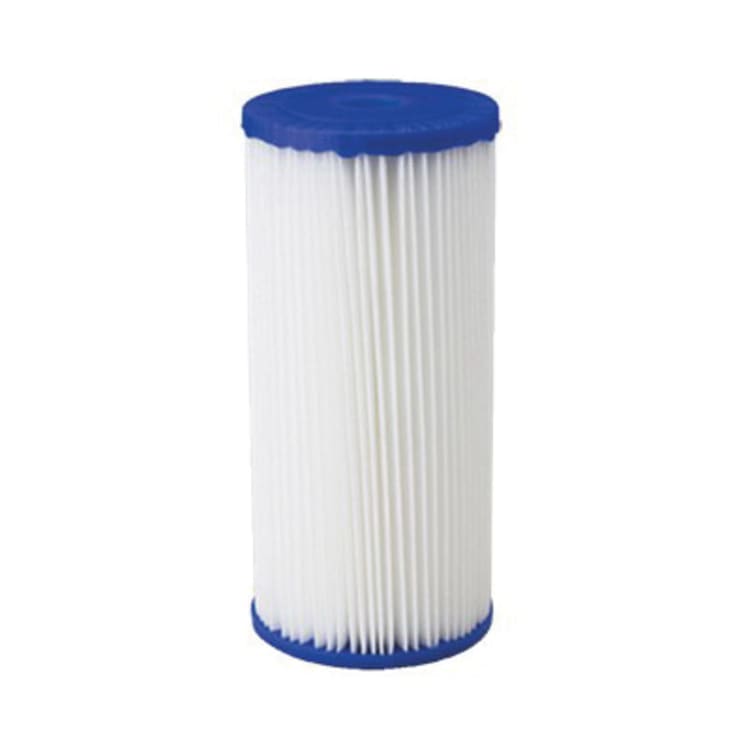 American Plumber 155053-51 Heavy Duty Sediment Filter Cartridge, 9-3/4 in L, Polyester, Domestic