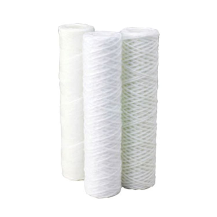 American Plumber 155186-52 String Wound Sediment Filter Cartridge, 9-7/8 in L, Polypropylene