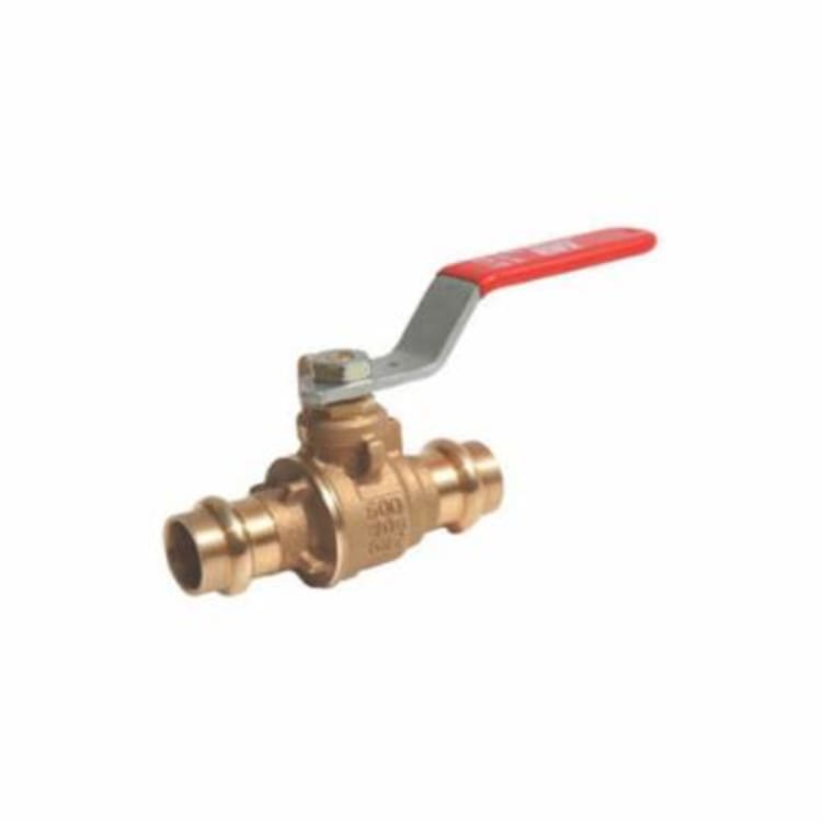 RWV® 5020AB 1 2-Piece Ball Valve, 1 in, Dual Female EzPress, Bronze Body, Full Port