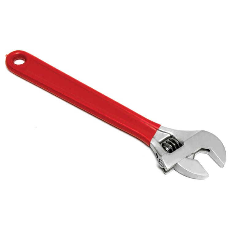 Reed 02910 Adjustable Wrench, 1-1/8 in, 10 in OAL