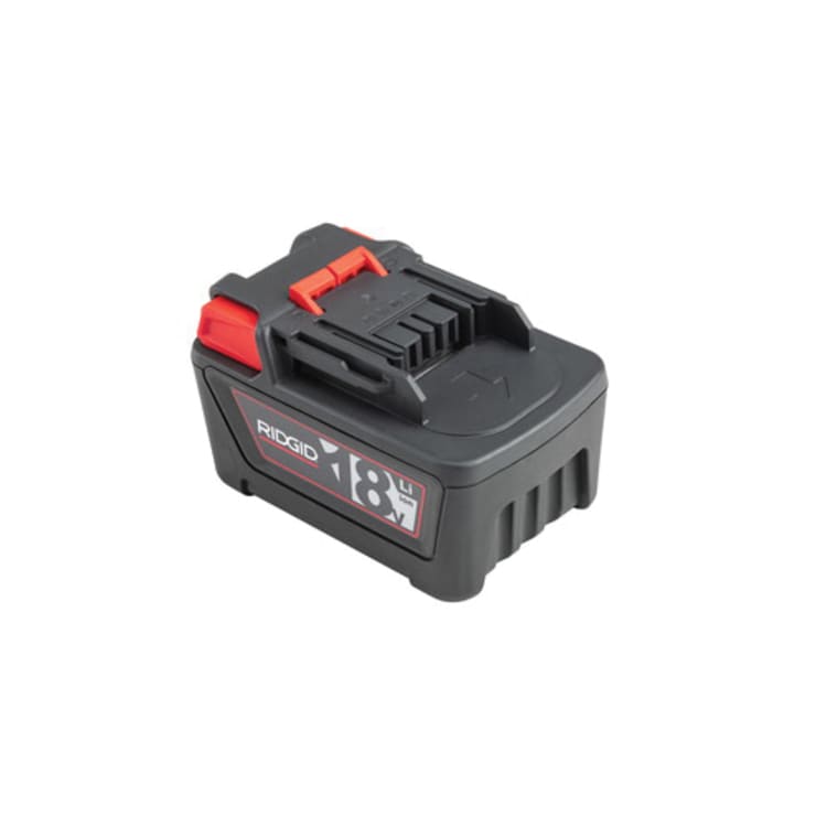 RIDGID® 56518 Advanced Rechargeable Battery, 5 Ah 18 VDC Lithium-Ion Battery, For Use With Model RP350/RP340 Pressing Tool, RE 6 Cable Termination Tool and SeeSnake® Model CS65X Monitor