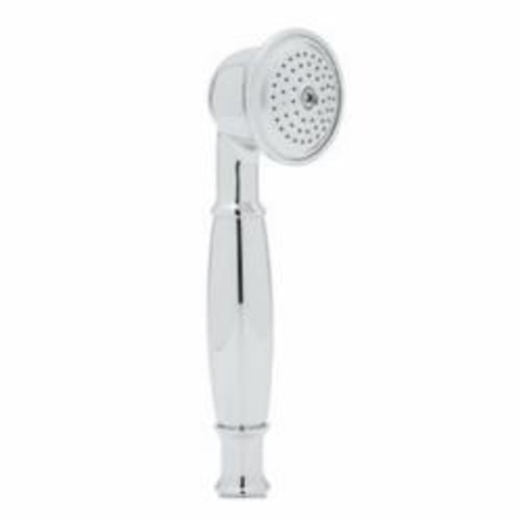 Rohl® 1130E-STN Hand Shower, Anti-Cal/Spa Shower/Zephyr and Gotham, 2 gpm, 1 Sprays, 2-7/8 in Dia Head, 1/2 in Male