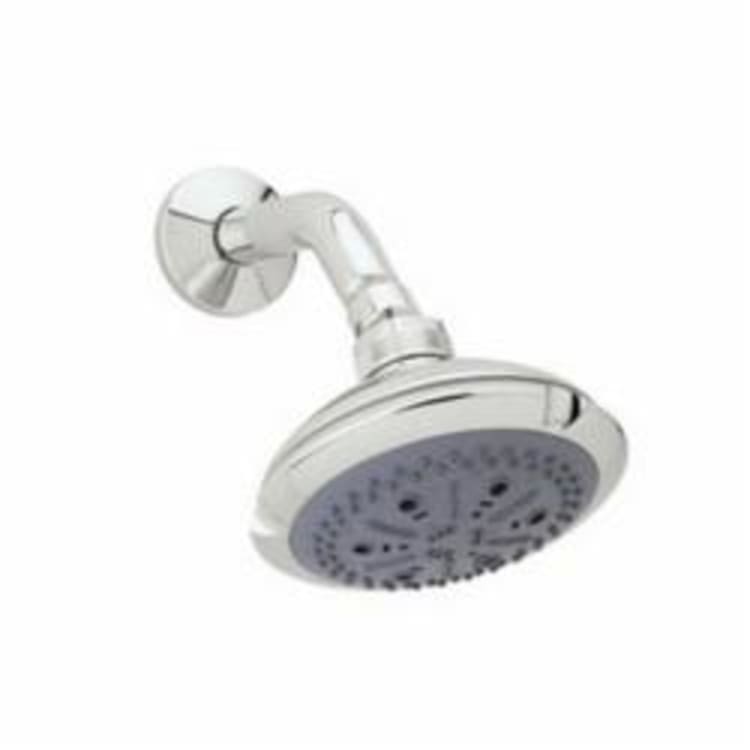 Rohl® I00180-PN Multi-Function Shower Head, Ocean4, 2 gpm Minimum, 4 Sprays, 4-1/2 in Dia x 3-11/16 in H Head