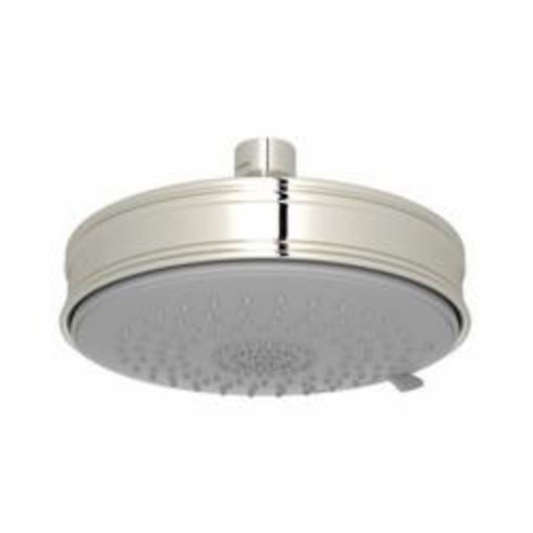 Rohl® WI0198-PN Baltera/Spa Shower Multi-Function Shower Head, 2 gpm, 3 Sprays, 5 11/16 in Dia x 1-43/64 in H Head