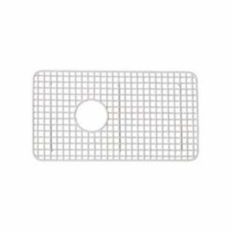 Rohl® WSG3018-SS Wire Sink Grid, 26-3/8 in L x 14-1/2 in W x 1-3/8 in H, Stainless Steel