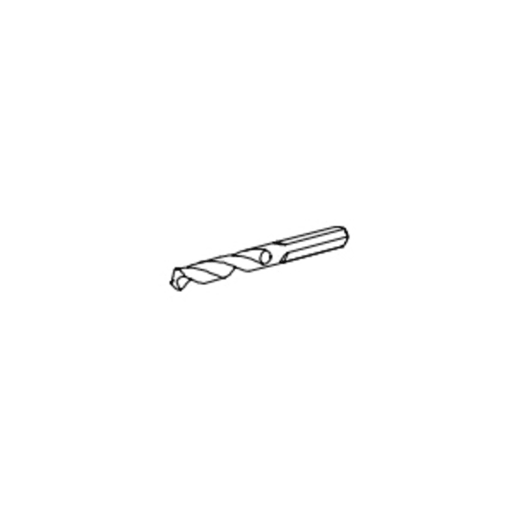 Transmate 351-01-402 Arbor Pilot Drill, 1/4 in Dia Shank, 2.8 in OAL, For Use With TapMate Too™ and M-1™ Pipe Drilling Machine