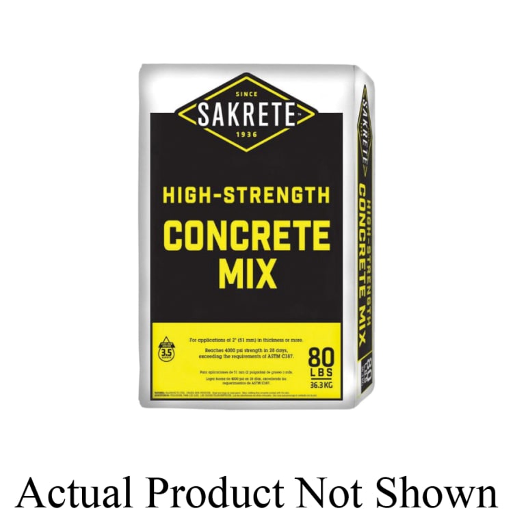 Sakrete™ 65200940 High Strength Portland Cement, 60 lb Bag, Gray