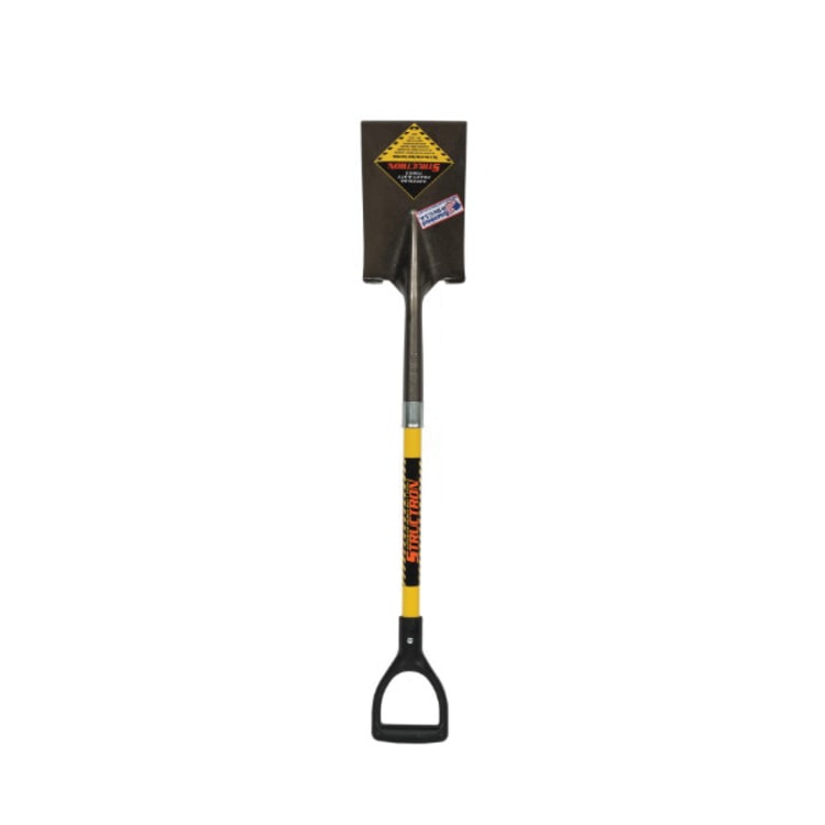 Seymour® STRUCTRON® Power™ 49554 S600 Garden/Nursery Spade Shovel, 7 in L x 12 in W, 29 in Handle Length, Fiberglass Handle