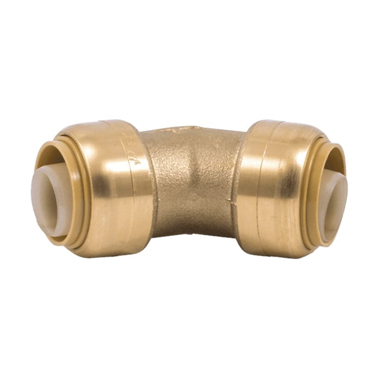 Sharkbite® U656LF Elbow, 3/4 in Nominal, Push-to-Connect End Style, DZR Brass, Import