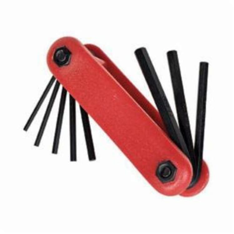 Sioux Chief 318-9 Allen Wrench Set, 9 Pieces, 1/4 to 5/64 in Hex