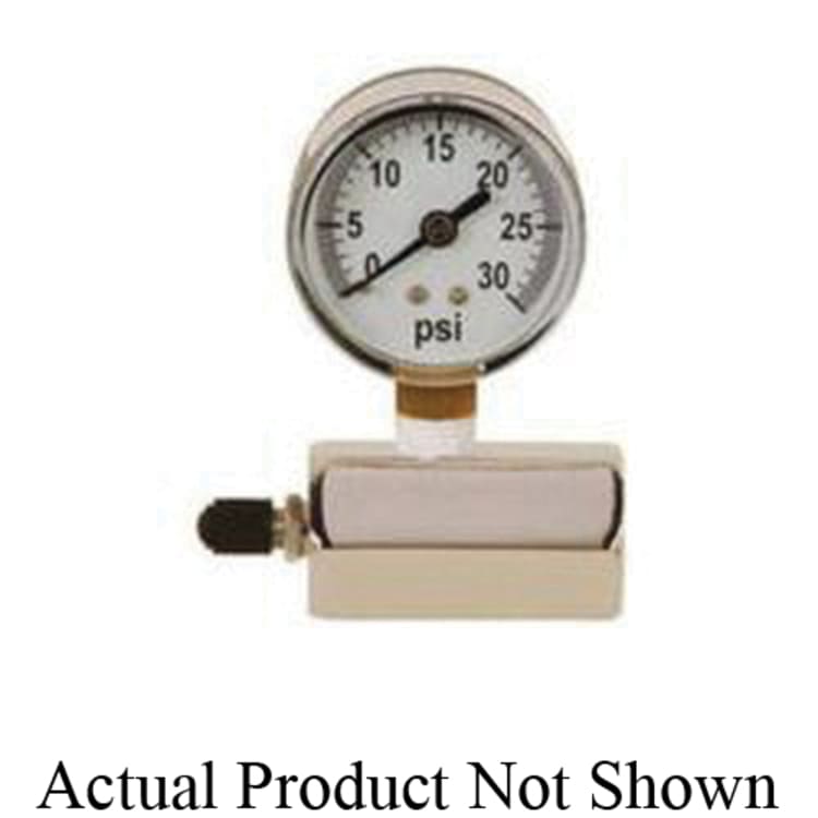 Sioux Chief 355-30PK1 Pressure Gauge Assembly, Steel, No Liquid Filled