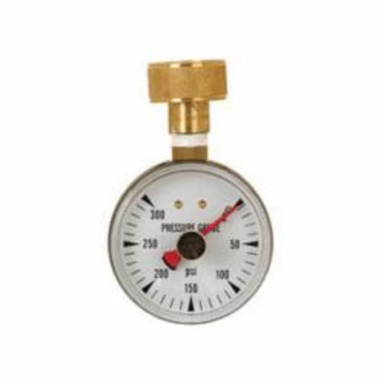 Sioux Chief 360-300PK1 Water Test Gauge Assembly, 300 psi, 3/4 in Female Hose Swivel Connection