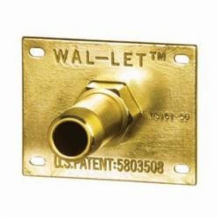 Sioux Chief WalLet™ 615-233 Wall Termination Fitting, 1/2 in, FNPT, Brass