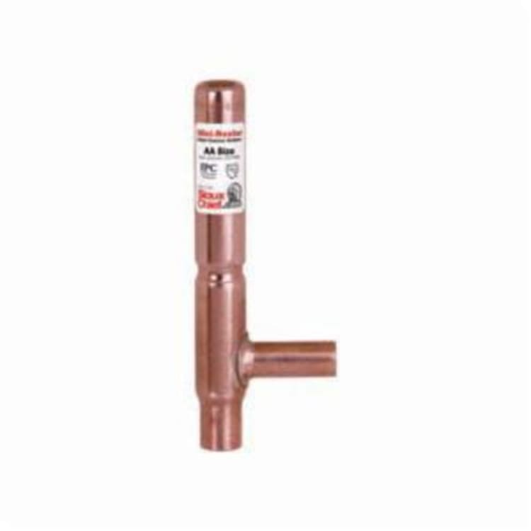 Sioux Chief MiniRester™ 660-TS Water Hammer Arrester, 1/2 in, Male C Open End Branch x Female C Tee, 350 psi, Domestic