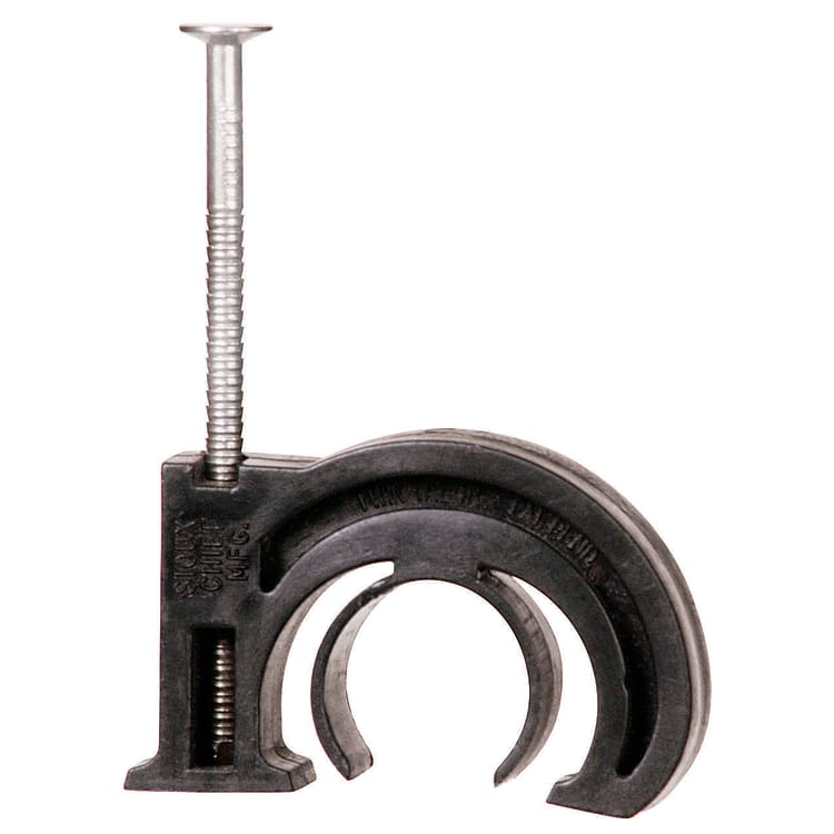 Sioux Chief TubeTalon™ 555-23 Double Duty Tube Hanger Drive Hook, 1/2 x 3/4 in CTS Pipe/Tube, 21 lb Load, Polyethylene, Domestic