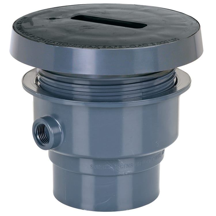 Sioux Chief FinishLine™ 834-3PF Adjustable Drain Cleanout, 3 in Cleanout, PVC