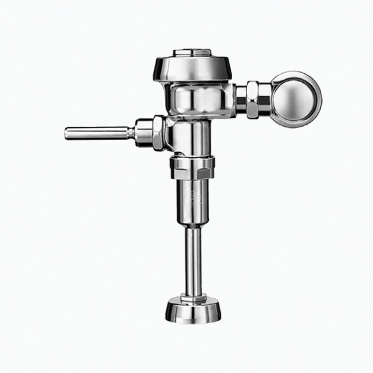 Sloan® Royal® 3912633 ROYAL 186 Single Flush Manual Exposed Flushometer, 0.125 gpf, 3/4 in IPS Inlet, 3/4 in Spud, Polished Chrome, Domestic