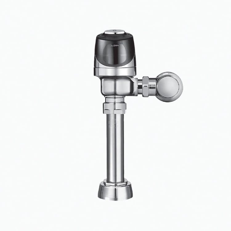 Sloan® G2 Optima Plus® 3250289 G2 8111 Single Flush Sensor Exposed Flushometer, Battery, 1.28 gpf, 3/4 in IPS Inlet, 1-1/2 in Spud, Polished Chrome, Domestic