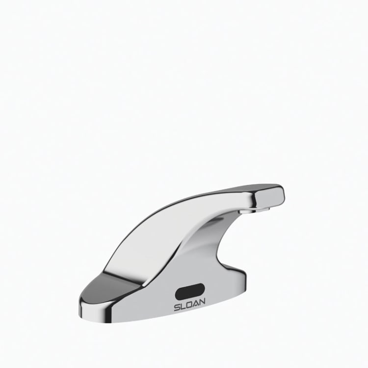 Sloan® 3362116 SF-2300 Touchless Centerset Sink Faucet, Polished Chrome, 0.5 gpm Flow Rate