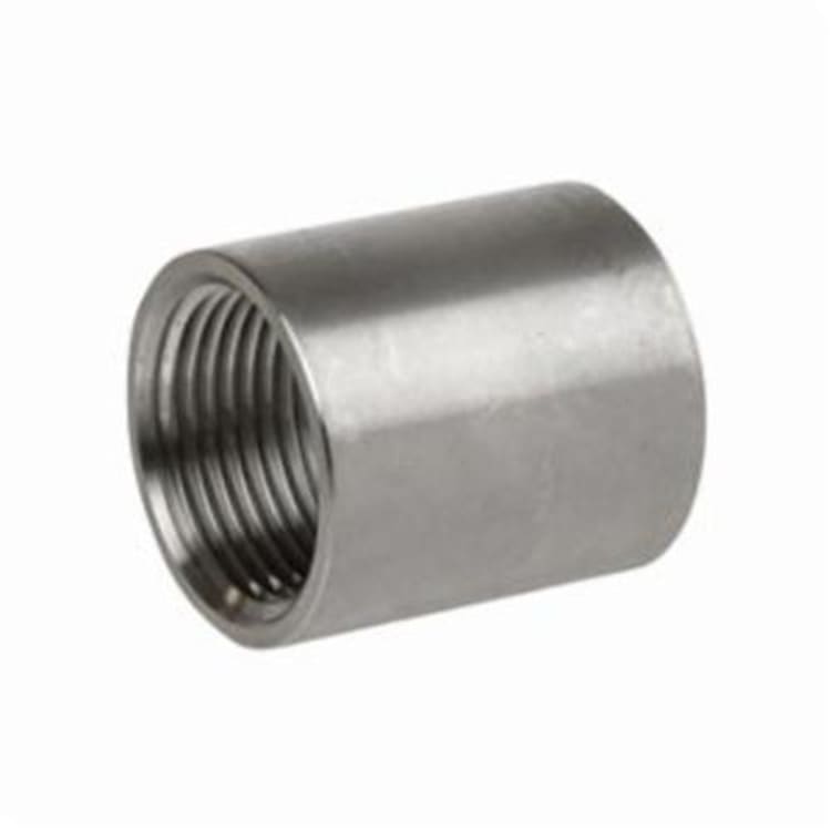 Smith-Cooper® S3116CP006 Full Coupling, 3/4 in Nominal, FNPT End Style, 150 lb, 316 Stainless Steel