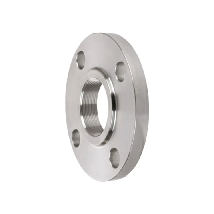 Smith-Cooper® S1016TH030N Raised Face Flange, 3 in, Forged 316L Stainless Steel, Threaded, 150 lb